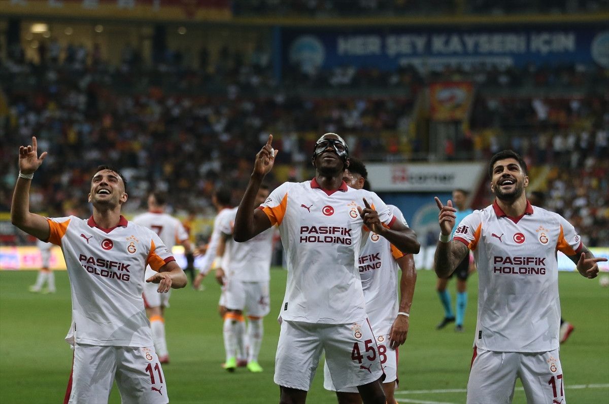 Galatasaray, Kayserispor deplasmanında galip geldi