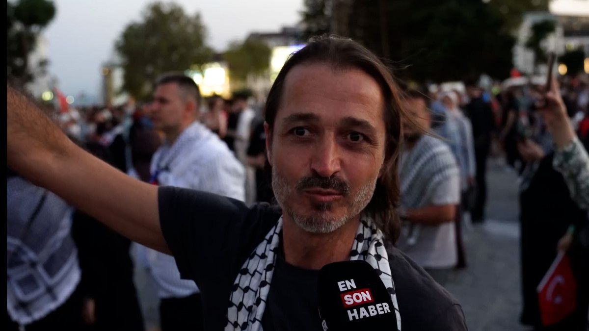 İstanbul’daki Gazze’ye destek yürüyüşünden tepkiler: Duyarsız kalan insan olamaz
