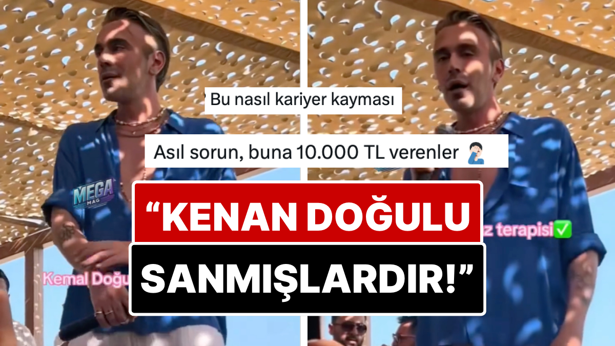 Kemal Doğulu'nun 10 Bin TL Değerinde Olduğu İddia Edilen Sahnesi ve Performansı X'te Dillere Düştü!