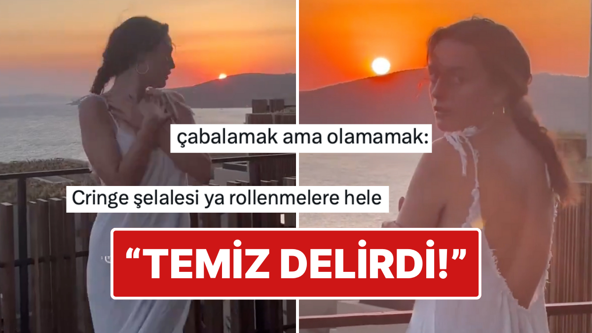Melis Sezen'in Gün Batımı Eşliğinde Kameraya Rollendiği Anlar "Temiz Delirdi" Yorumlarını Beraberinde Getirdi!