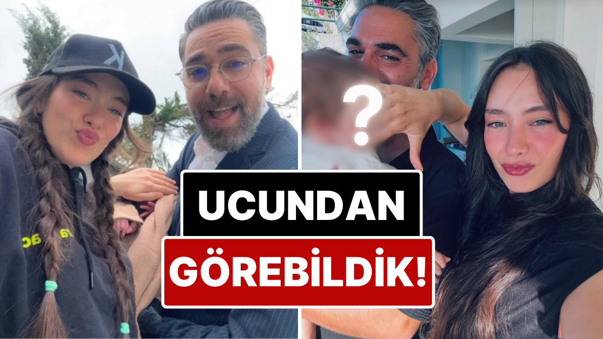 Neslihan Atagül ve Kadir Doğulu'nun Oğulları Aziz'in Sır Gibi Sakladıkları Yüzü Sonunda Ucundan Gözüktü!