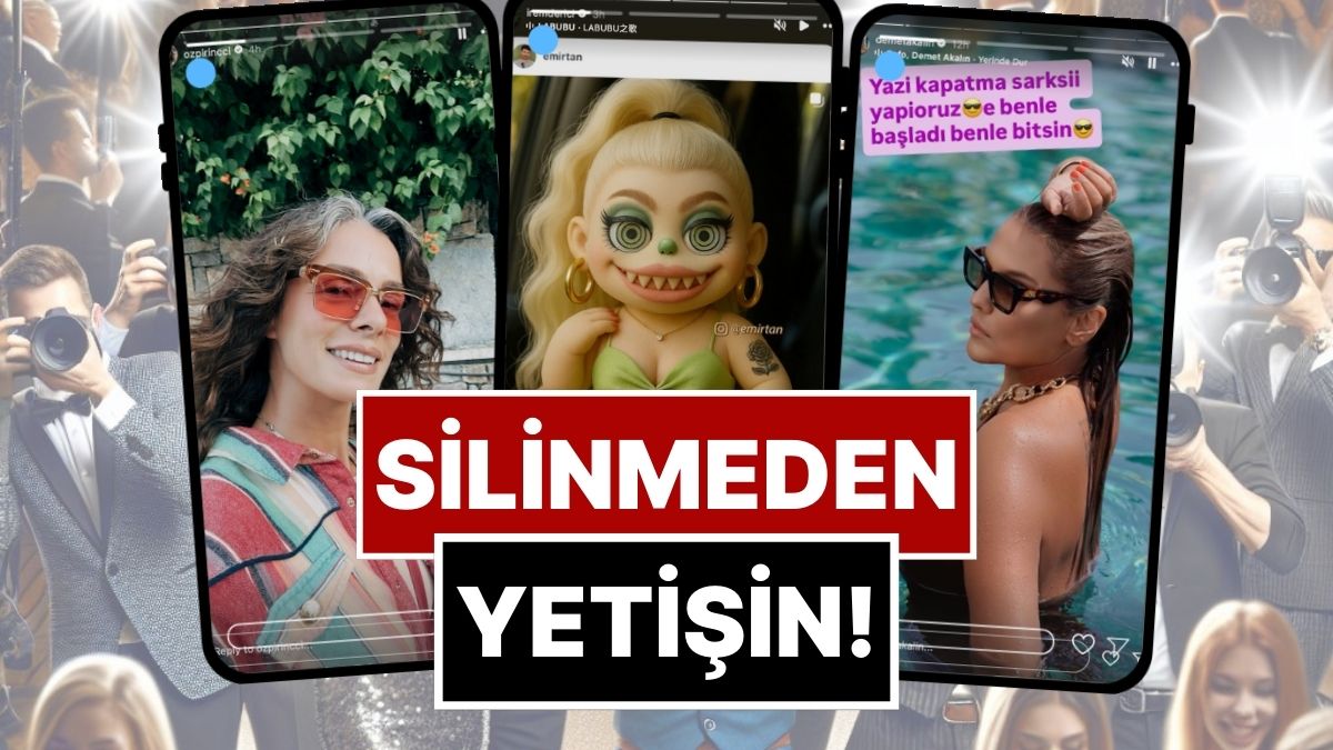 Silinmeden Yetişin: 19 Ağustos'ta Ünlülerin Paylaştığı "Kaçarsa Yazık Olur" Temalı Instagram Hikayeleri!