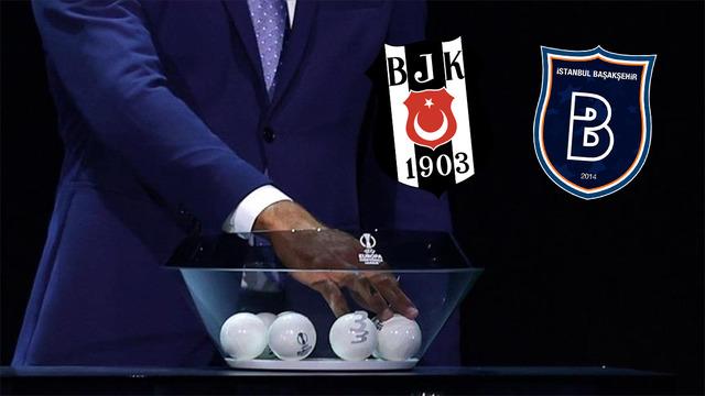 SON DAKİKA: Beşiktaş ve Başakşehir’in play-off turundaki muhtemel rakipleri belli oldu!