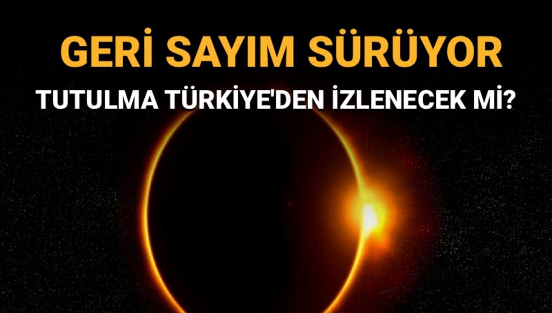 Yılın 2.Güneş Tutulması için heyecan dorukta! Eylül ayındaki Güneş tutulması Türkiye’den izlenecek mi?