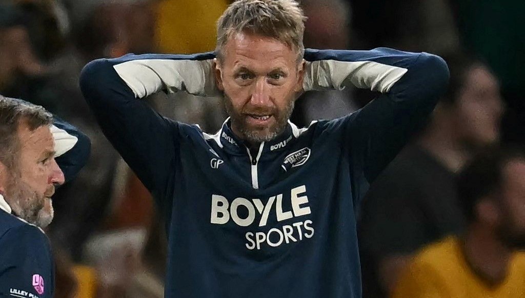 25 maçta 6 galibiyet alan Graham Potter gönderildi