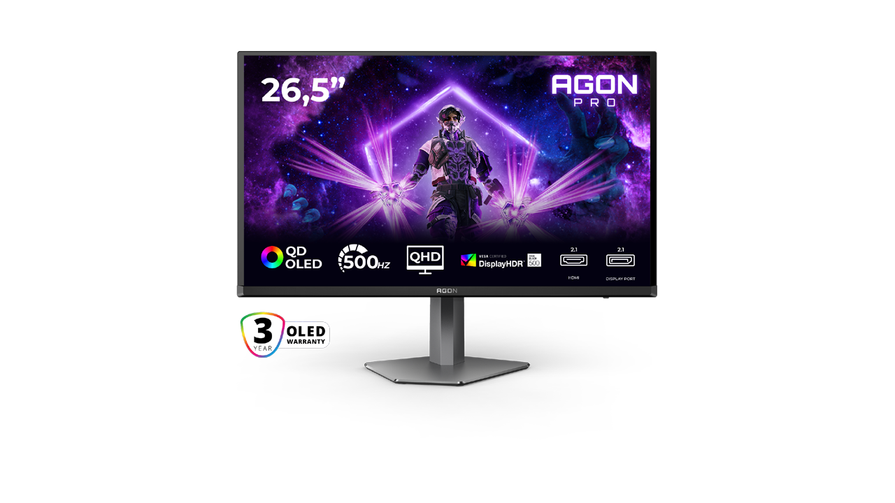 500 Hz yenileme hızına sahip AGON PRO AG276QKD2 tanıtıldı