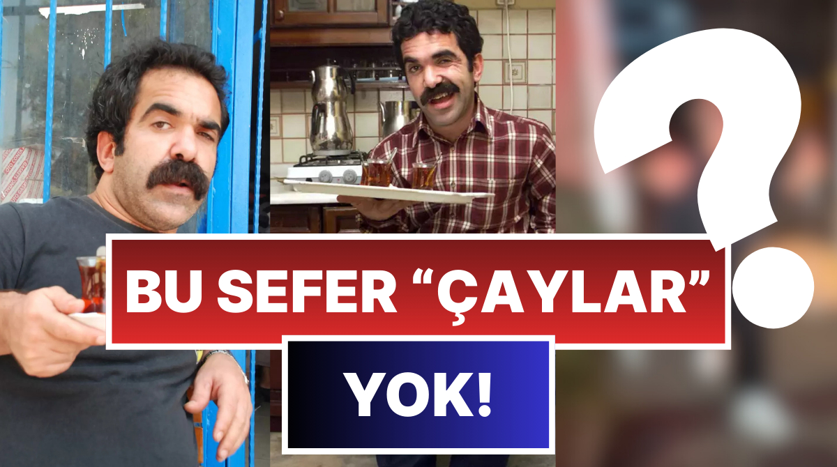 Biz Onu "Çaylar!" Repliğiyle Tanımıştık! Çaycı Hüseyin İzmir'de Bir Mekanda "Çay" Yerine Bakın Ne Dağıttı!