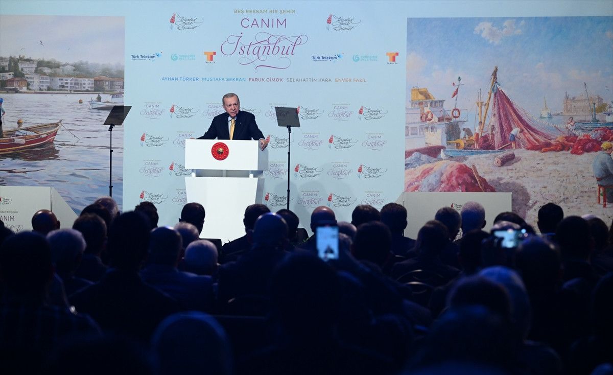 Cumhurbaşkanı Erdoğan, Necip Fazıl Kısakürek’in ‘Canım İstanbul’ şiirini okudu