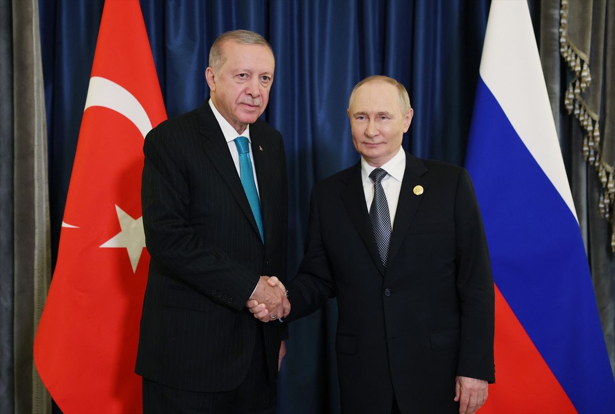 Cumhurbaşkanı Erdoğan, Putin ile görüştü