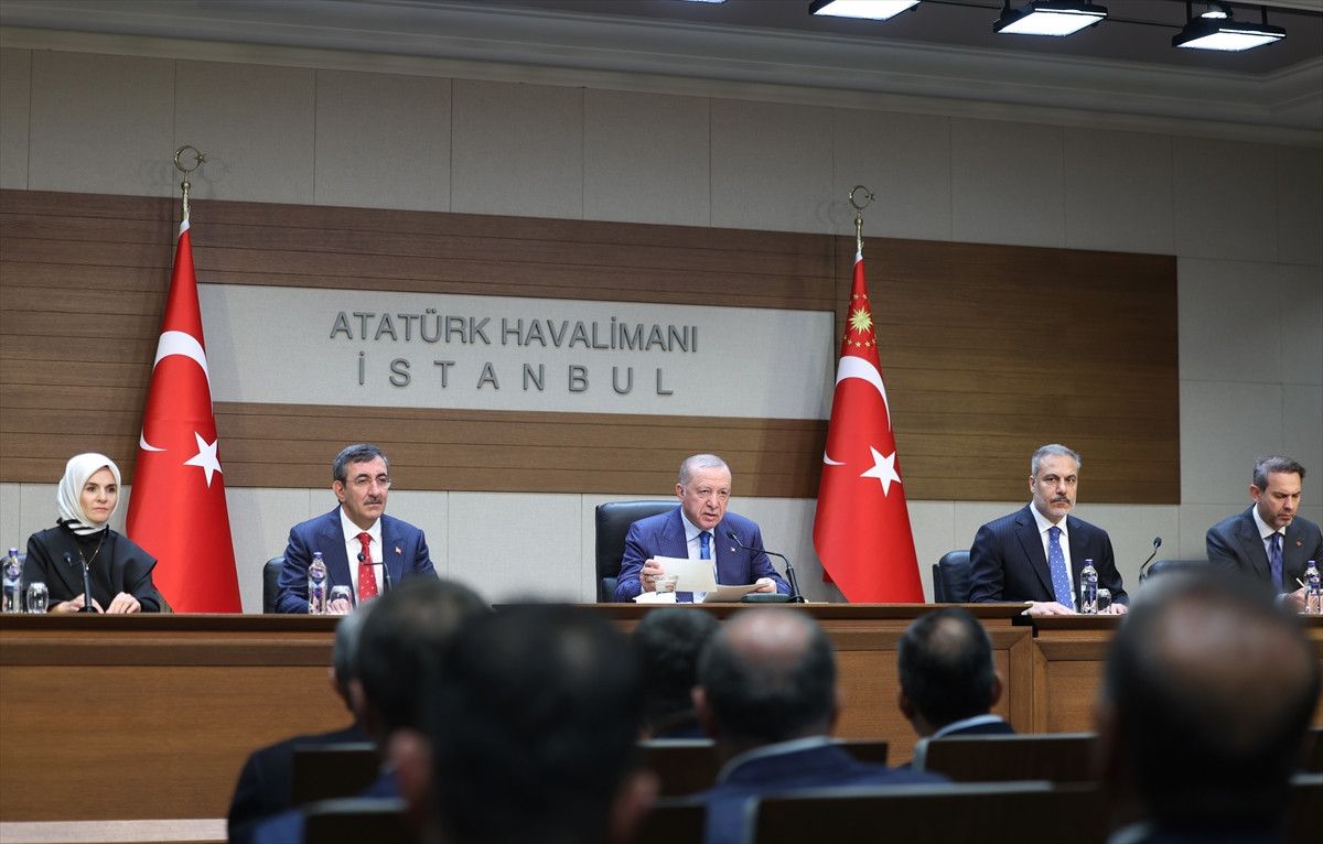 Cumhurbaşkanı Erdoğan’dan Özel’e: Sağır duymaz uydurur