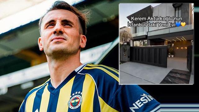 Fenerbahçe’nin yeni transferi Kerem Aktürkoğlu’nun Türkiye’de yaşayacağı villa!