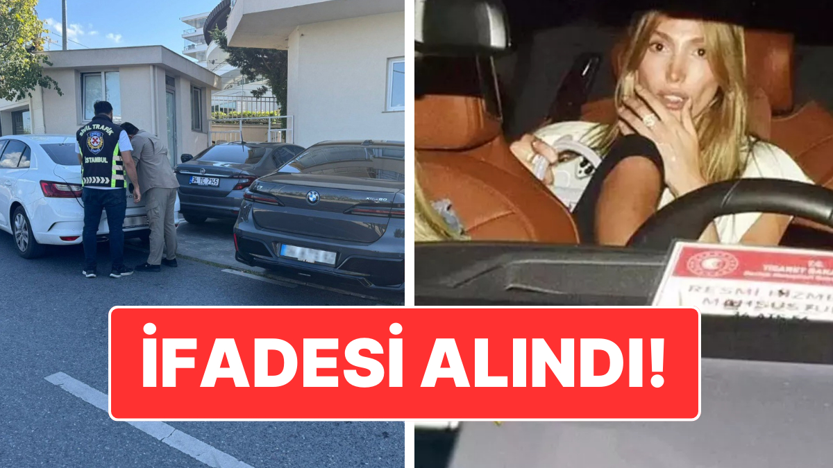 Manken Şevval Şahin Resmi Hizmete Mahsus Araçta Görülmüştü: Şoföre "Resmi Belgede Sahtecilik" Suçlaması