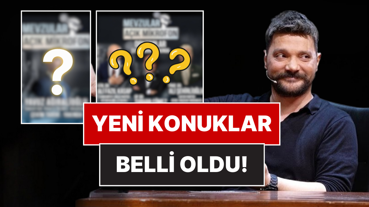 Mevzular Açık Mikrofon Geri Dönüyor: Oğuzhan Uğur Yeni Konukları Duyurdu!