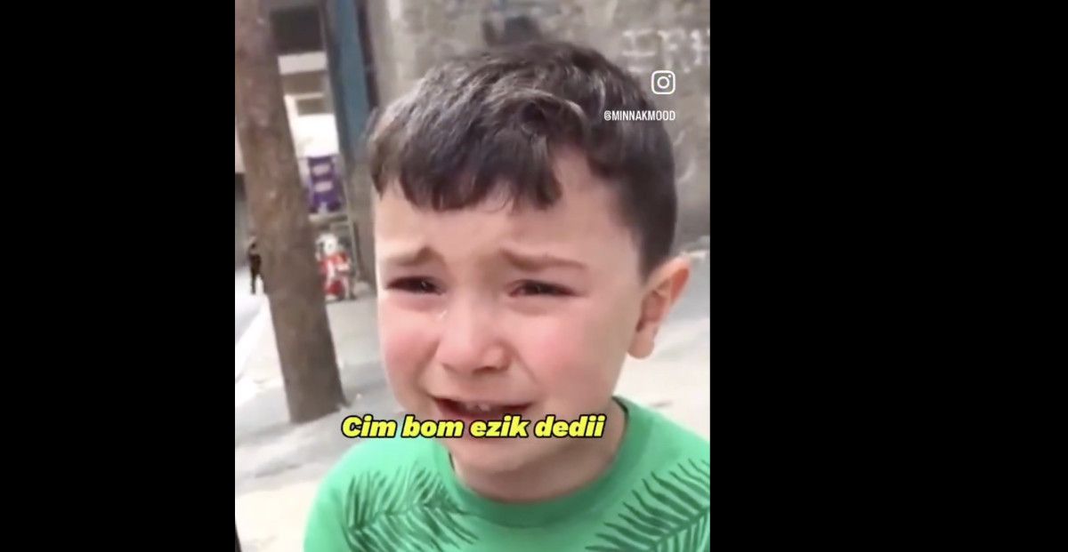 Minik Galatasaray taraftarının gözyaşları gündem oldu: Cimbom ezik değil