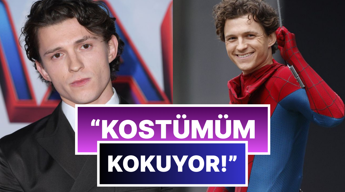 Örümcek Adam Konuştu! Tom Holland Kostümünü Kokusu Yüzünden 2 Haftada Bir Değiştirdiğini İtiraf Etti!