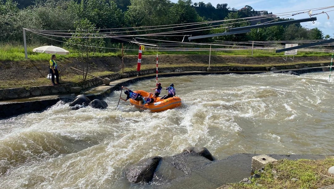 Rize’de Rafting Avrupa Kupası heyecanı devam ediyor
