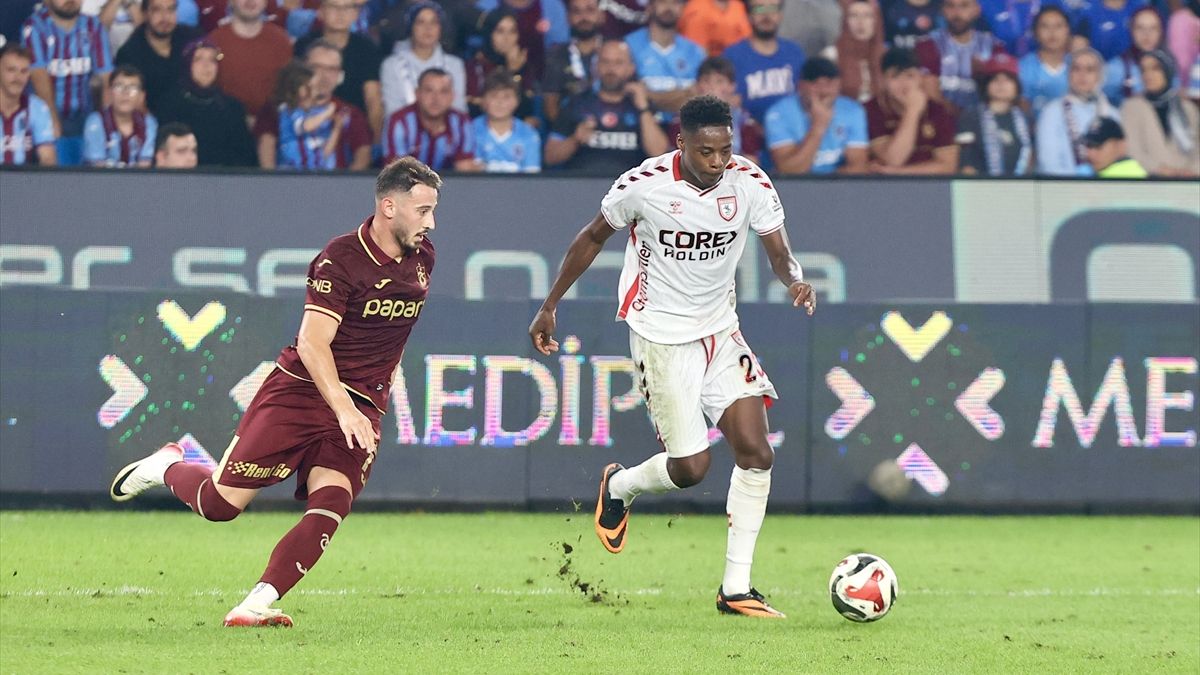 Trabzonspor ile Samsunspor berabere kaldı