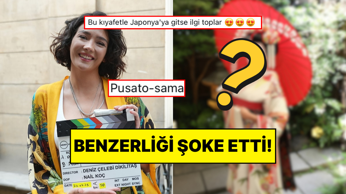Yok Böyle Benzerlik: Aybüke Pusat’ın Japon Prensesi Olduğu Görüntülere Beğeni Yağdı!