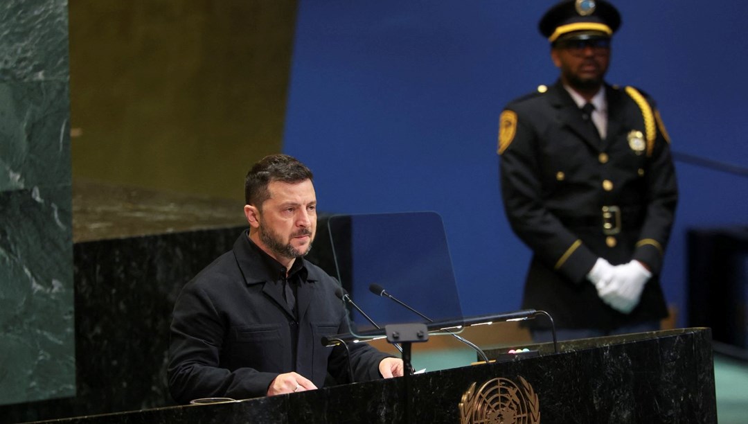 Zelenski BM’de konuşuyor: Putin’i durdurmak, gemileri drone’lardan korumaktan ucuzdur