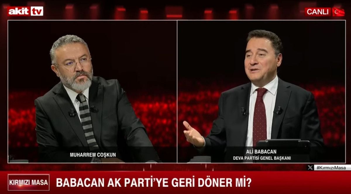 Ali Babacan’a soruldu: AK Parti’ye döner misiniz