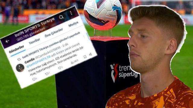 Bein Sports’un retweet paylaşımına Galatasaray’ın genç ismi Metehan Baltacı’dan tepki! ”Bunu da retweet yapın…”