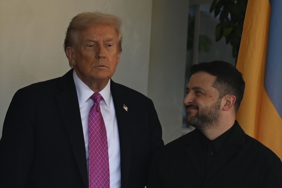 Beyaz Saray’da 3. görüşme: Trump, Zelensky’i ağırladı