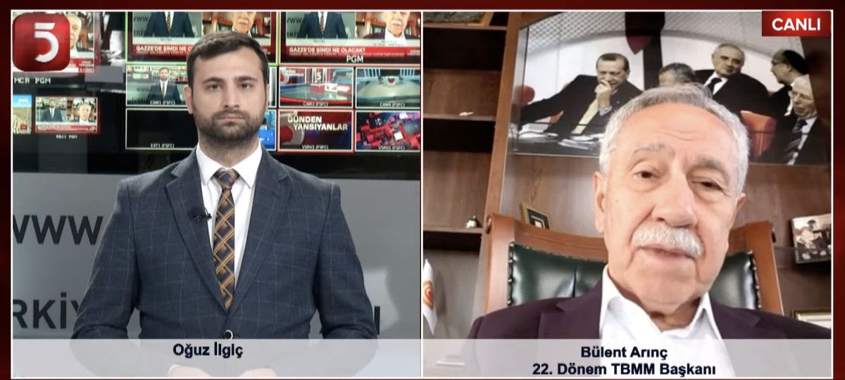 Bülent Arınç: Gerekirse İmralı’ya ben gider Öcalan’la görüşürüm
