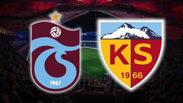 CANLI | Trabzonspor – Kayserispor Canlı maç anlatımı!
