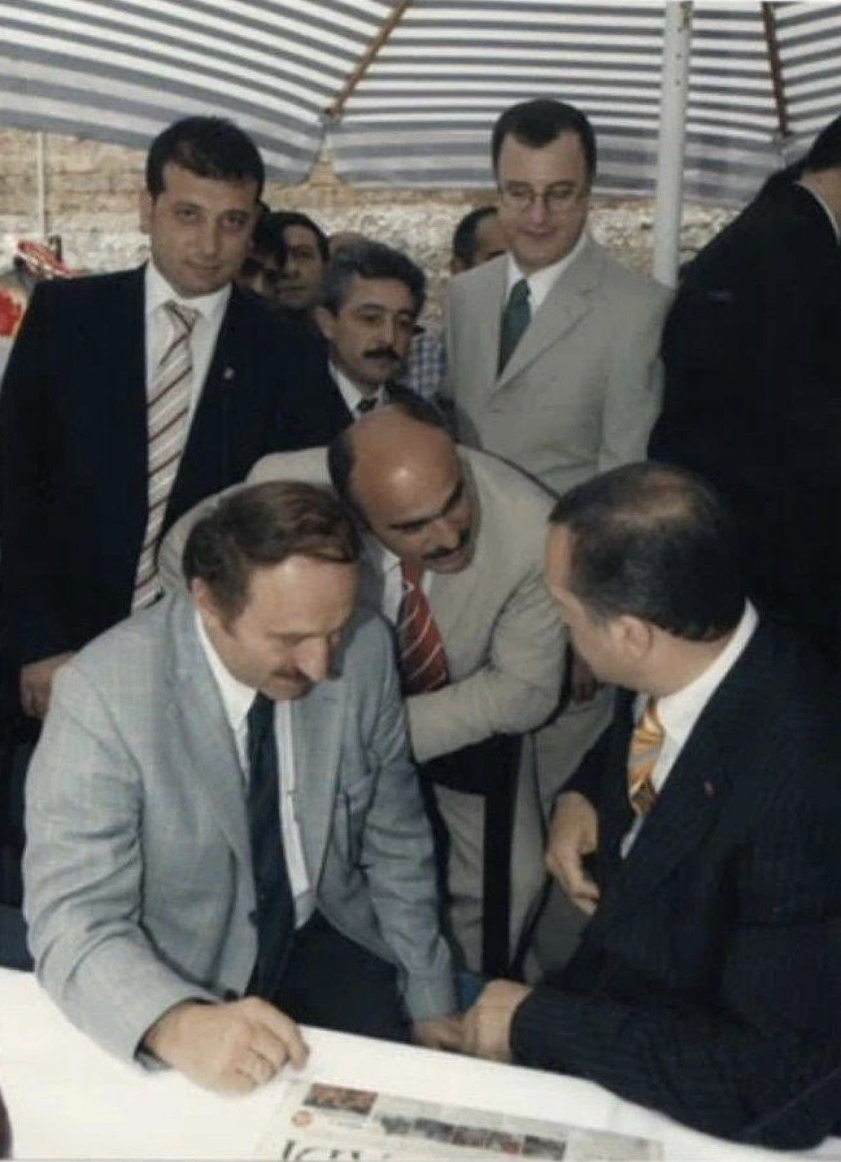 Ekrem İmamoğlu ile Cumhurbaşkanı Erdoğan’ın aynı karede olduğu fotoğraf