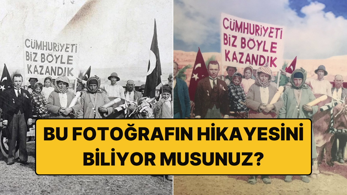 Hepimizin Hayran Olduğu "Cumhuriyeti Biz Böyle Kazandık" Fotoğrafının Hikayesini Biliyor musunuz?