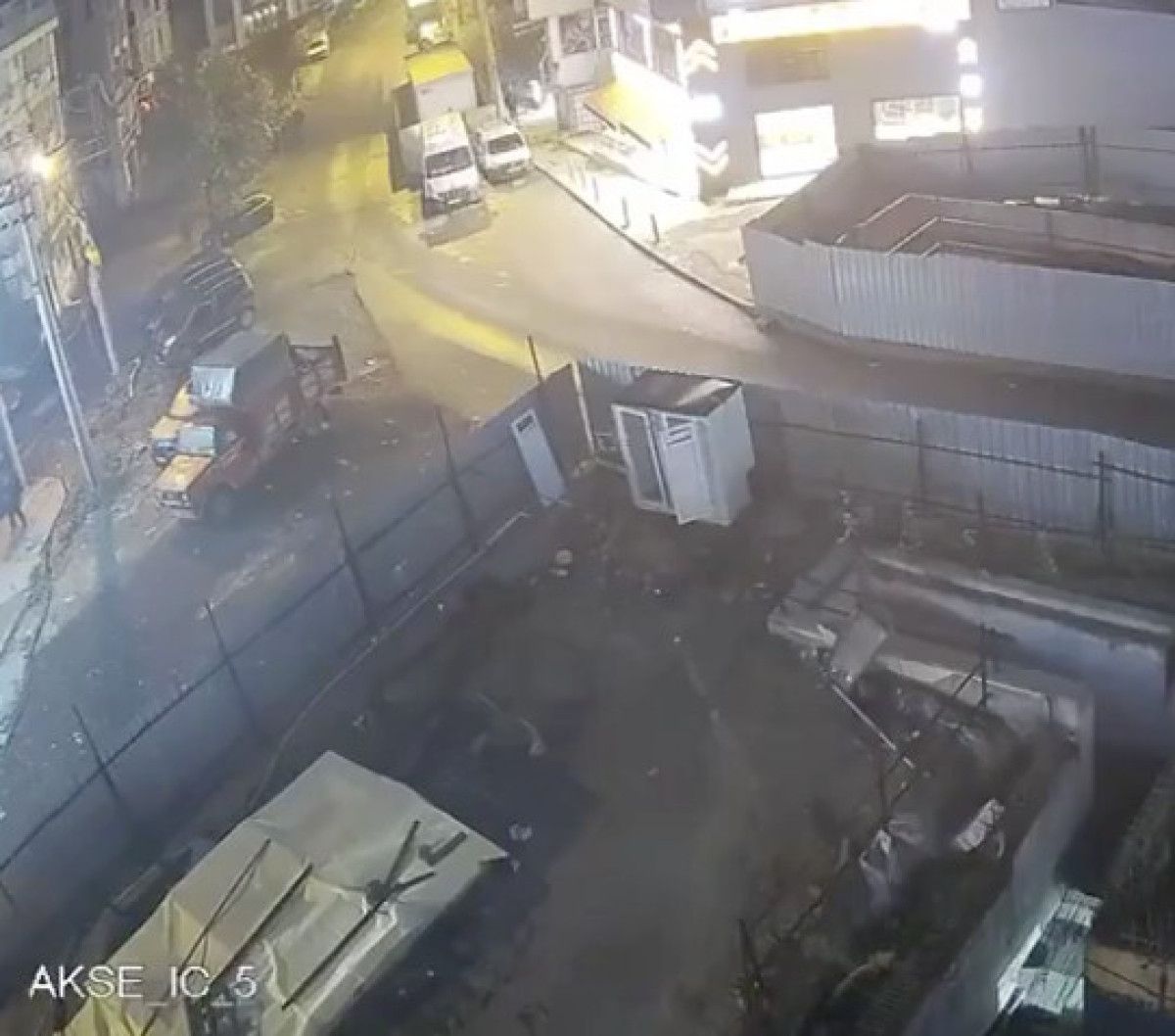 Kocaeli’de 7 katlı binanın çökme anları ortaya çıktı