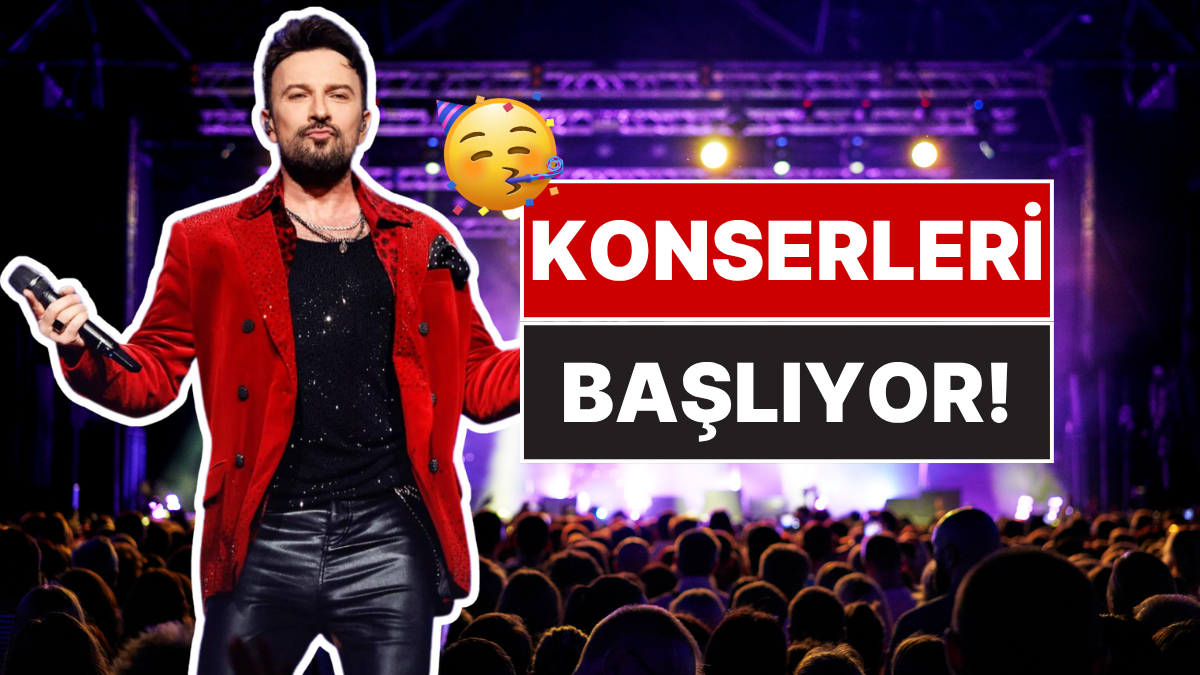 Megastar Tarkan'dan Uzun Süre Sonra Sürpriz Dönüş: Konserleri Başlıyor!