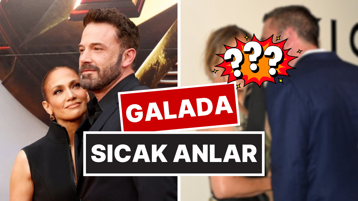 O Nasıl Bakış Öyle: Jennifer Lopez ile Ex Kocası Ben Affleck'in Galadaki Sıcak Teması Ortalığı Fena Karıştırdı
