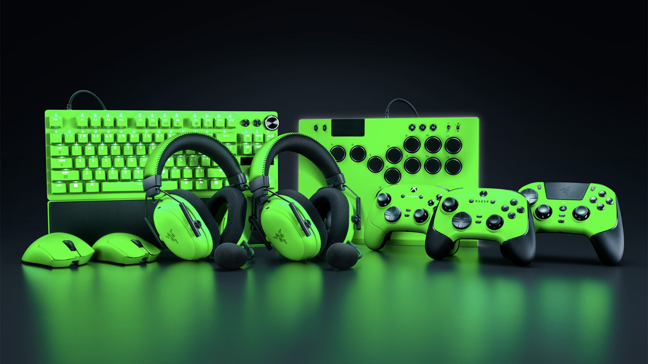 Razer, profesyonel oyunculara yönelik “Esports Green” koleksiyonunu tanıttı