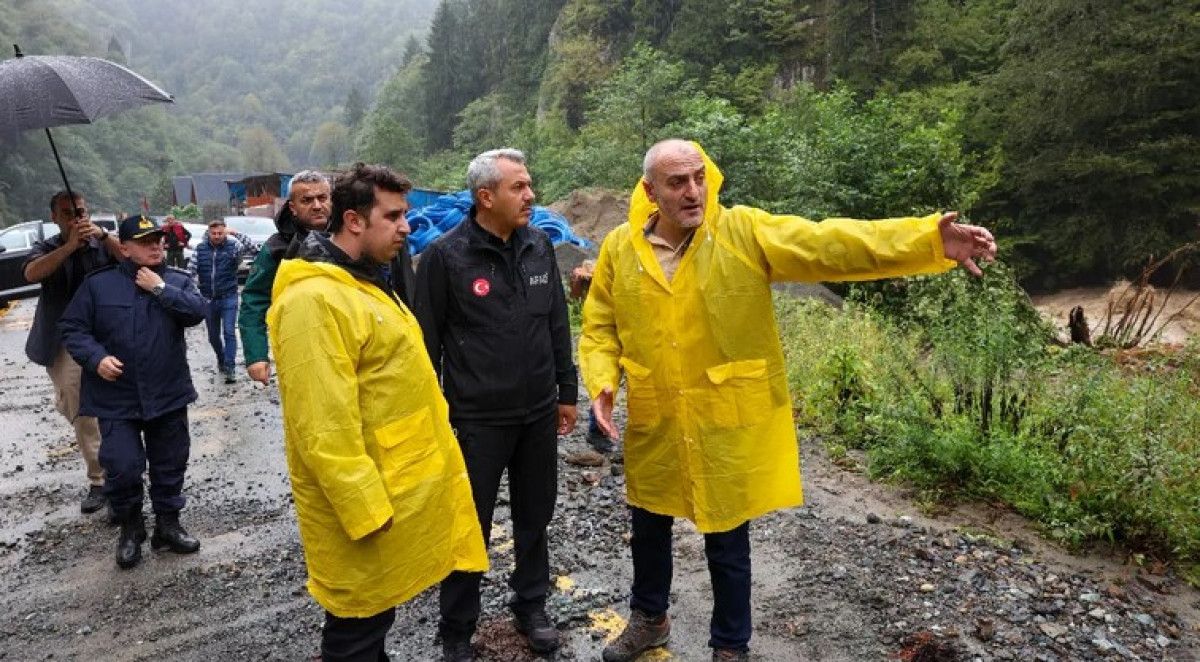 Rize Valisi Baydaş: Yağışın bilançosu 1,2 milyar lira