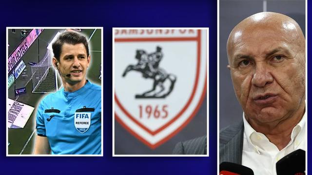 Samsunspor Başkanı Yüksel Yıldırım’dan Fenerbahçe maçı sonrası hakem Halil Umut Meler’e isyan etti! Galatasaray örneği verdi…