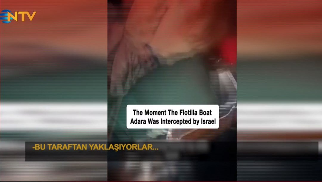 Sumud Filosu’na İsrail baskını: Adara teknesi müdahale kamerada