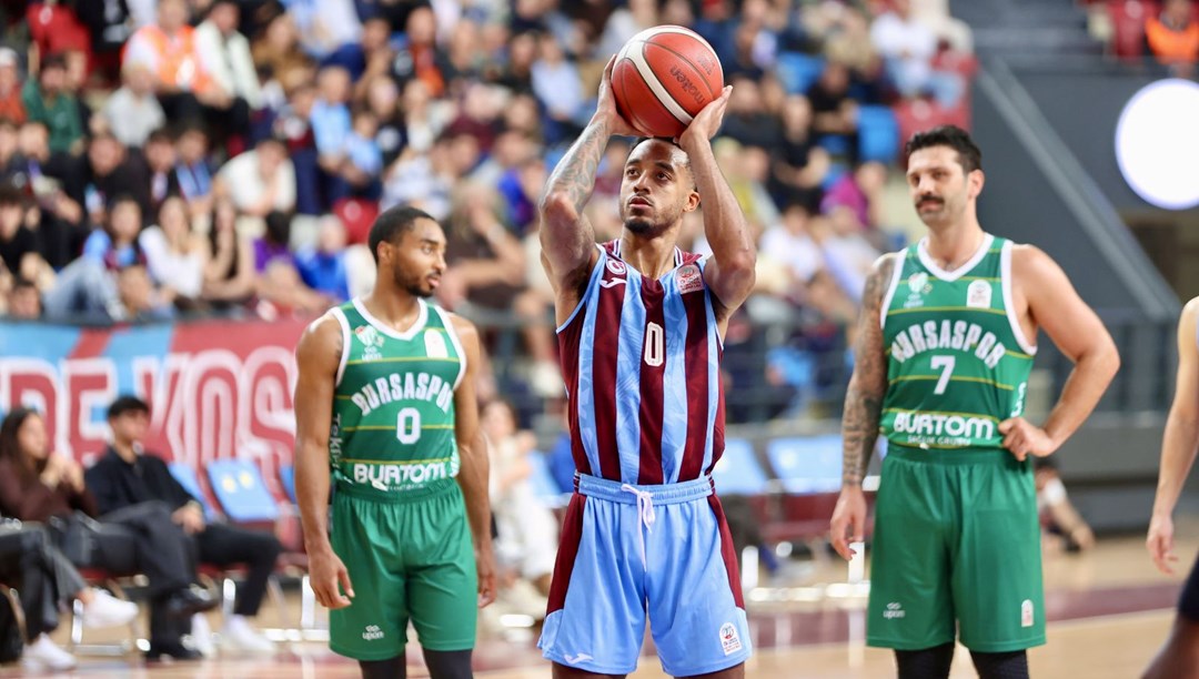 Trabzonspor basketbol takımı evinde kaybetti