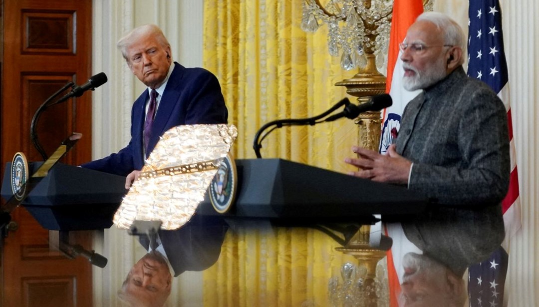 Trump, Hindistan Başbakanı Modi’nin aksanını taklit etti