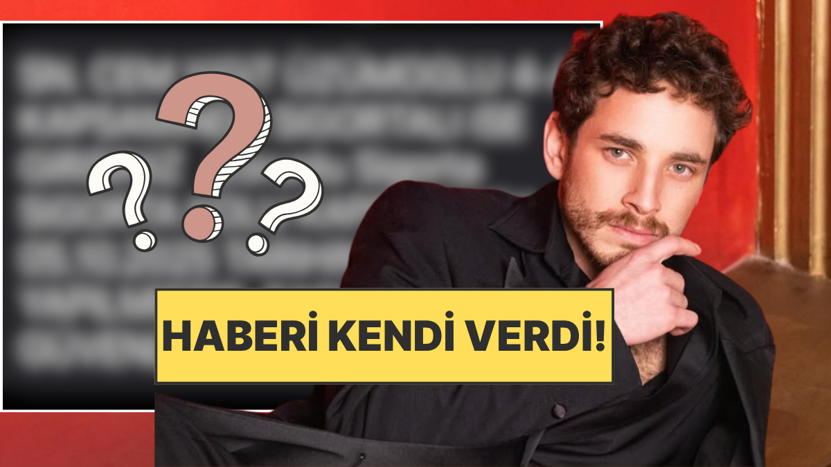 Ünlü Oyuncu Cem Yiğit Üzümoğlu, SGK'li Hayata Merhaba Dedi!