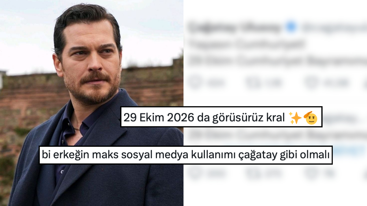 X Hesabını Bayramdan Bayrama Kullanan Çağatay Ulusoy'un Paylaşımları Sosyal Medyada Goygoy Tufanı Estirdi