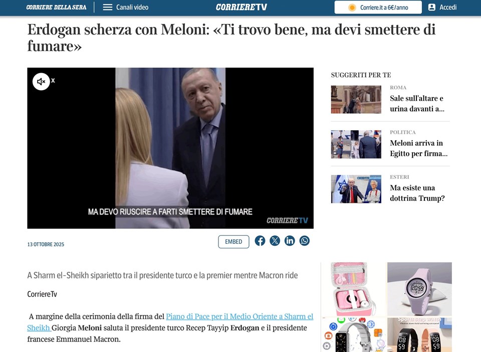Zirveye damga vuran diyalog dünya basınında: “Trump’ın gecikmesi neşelerini bozmadı”