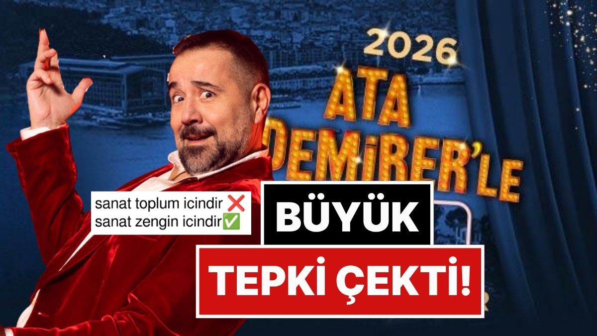 Ata Demirer'in Yılbaşı Gazinosu'nun Bilet Fiyatları Sosyal Medyada Büyük Tepki Çekti!