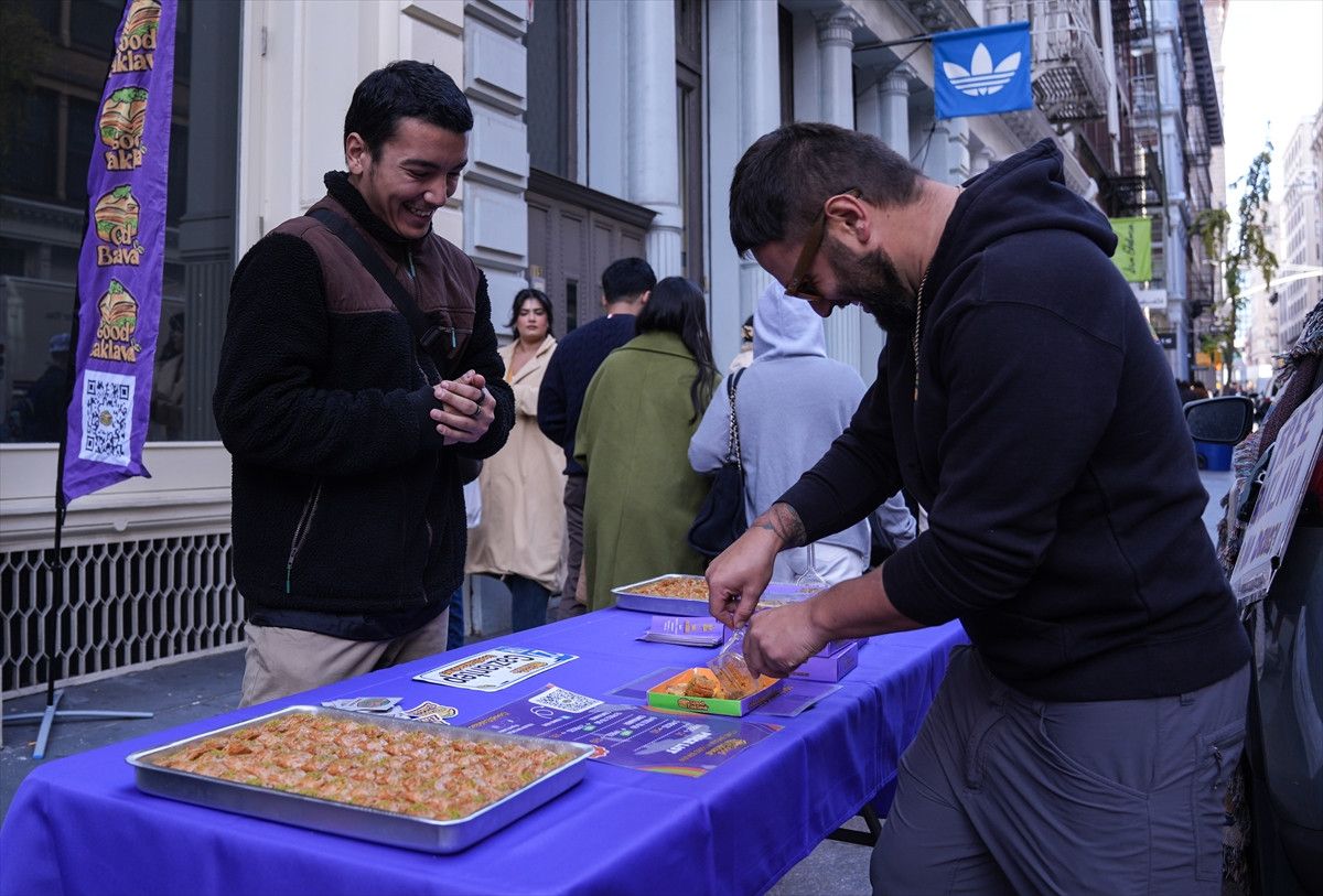 Baklavaya hayran kalan Amerikalı Türkiye’den getirtip New York’ta satmaya başladı