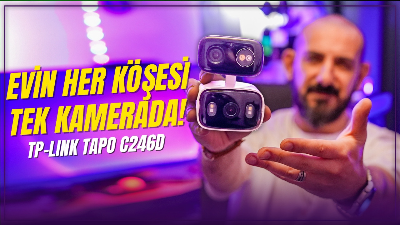 Çift lensli iç / dış mekan güvenlik kamerası | TP-Link Tapo C246D inceleme