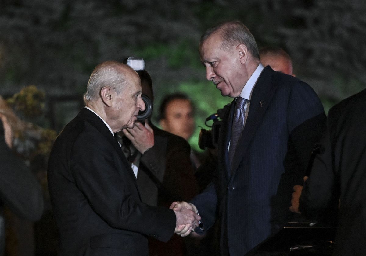Cumhurbaşkanı Erdoğan ve Devlet Bahçeli görüşmesi sona erdi