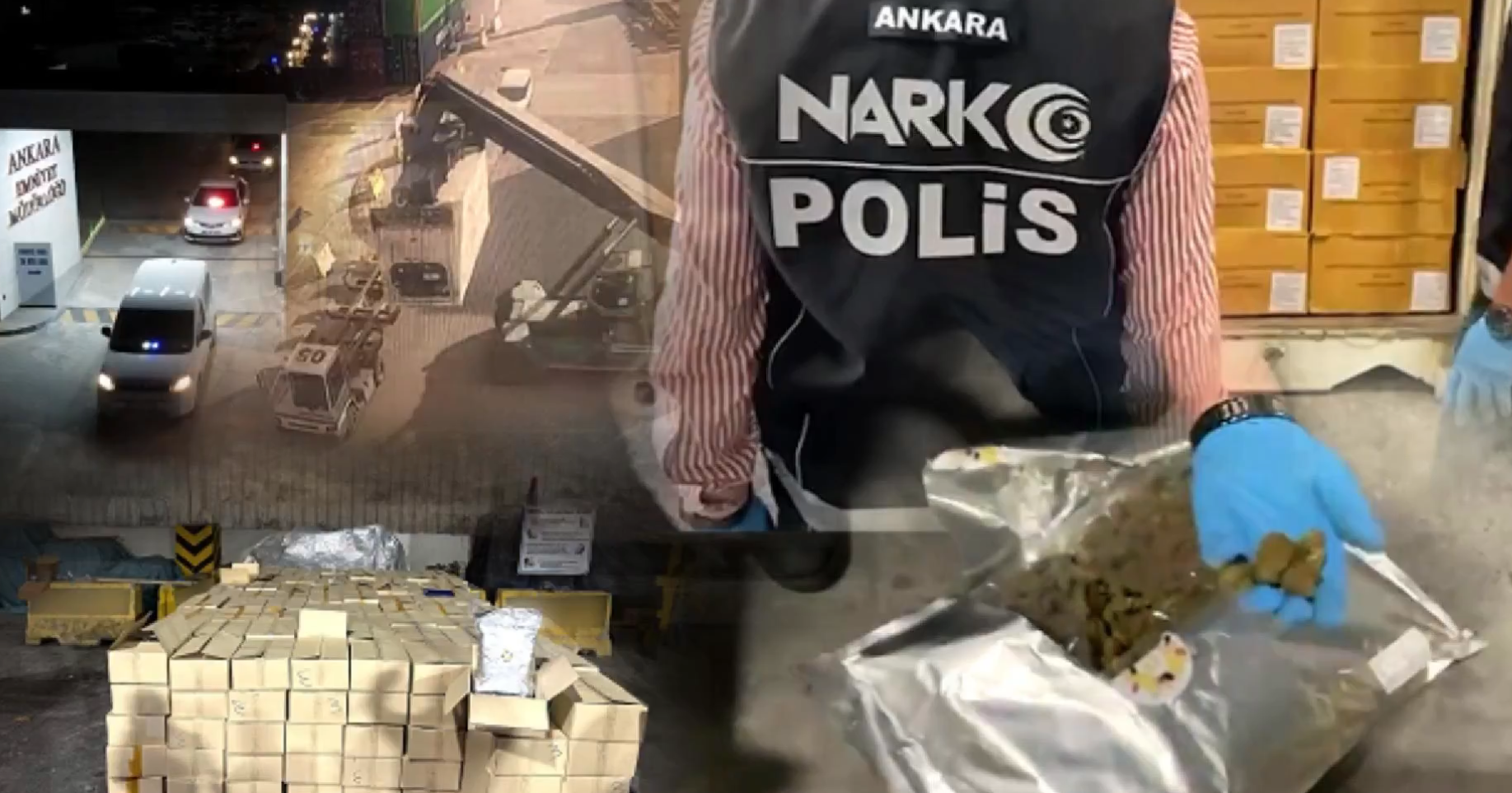 Derince Limanı’nda 1,5 ton uyuşturucu ele geçirildi