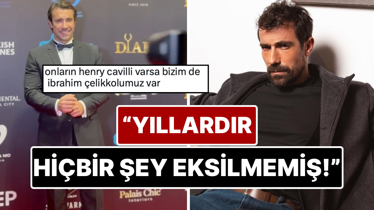 DIAFA’da “Uluslararası En İyi Erkek Oyuncu” Ödülü Alan İbrahim Çelikkol'un Yakışıklılığı Övgü Topladı