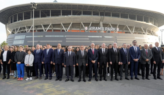 Galatasaray Kulübü, Gazi Mustafa Kemal Atatürk’ü andı