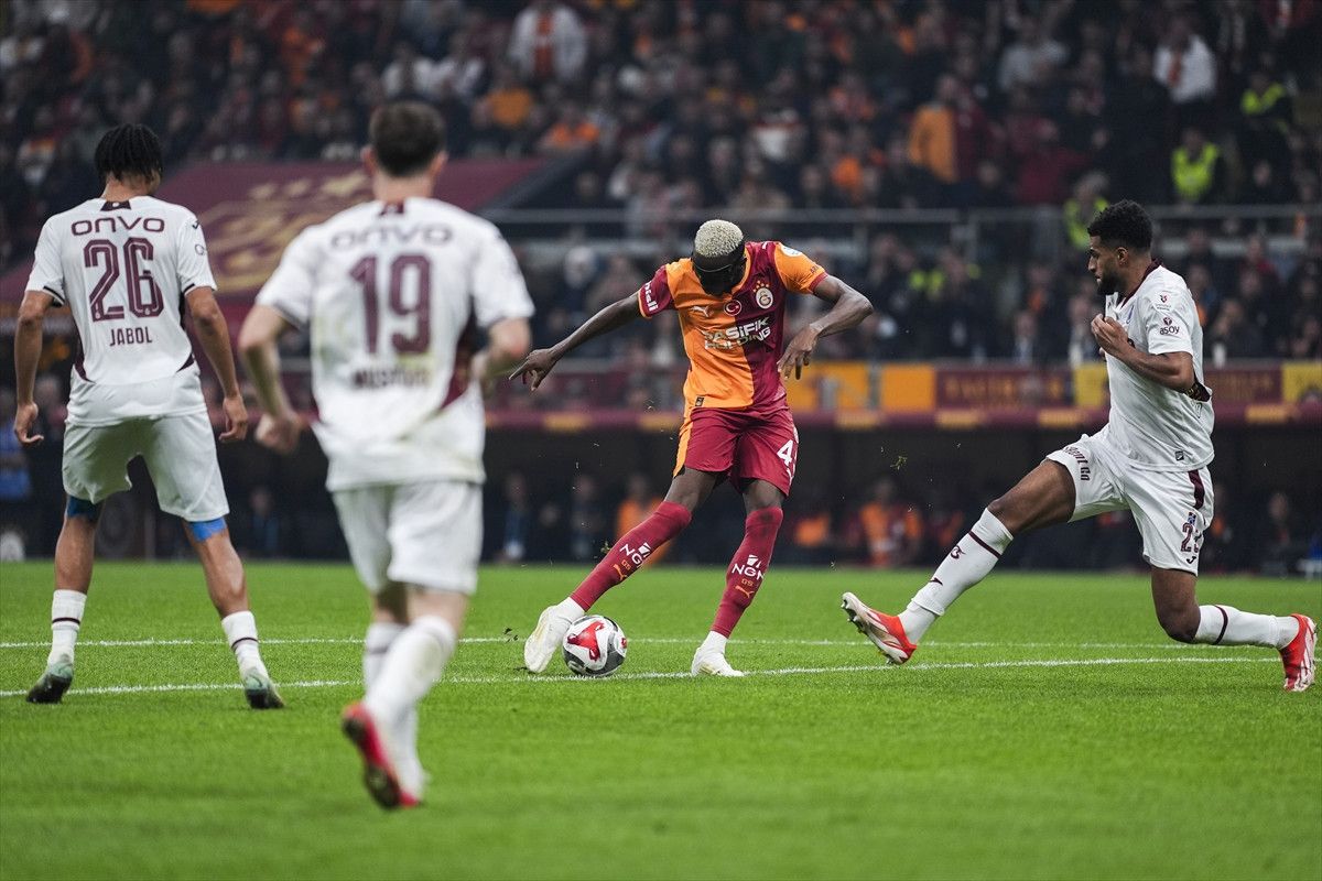 Galatasaray – Trabzonspor maçında gol sesi çıkmadı